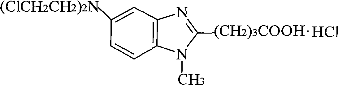 Refining method of bendamustine hydrochloride