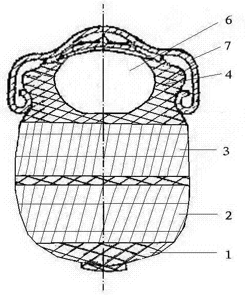 Honeycombed inflation-free tire