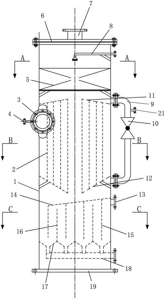 Gas-liquid separator