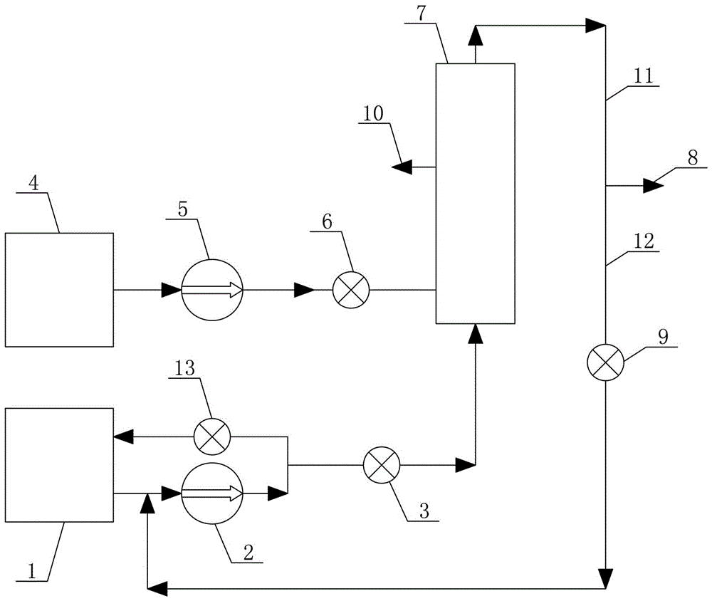 System for carrying out softening treatment on reverse osmosis concentrated water by means of induced crystallization