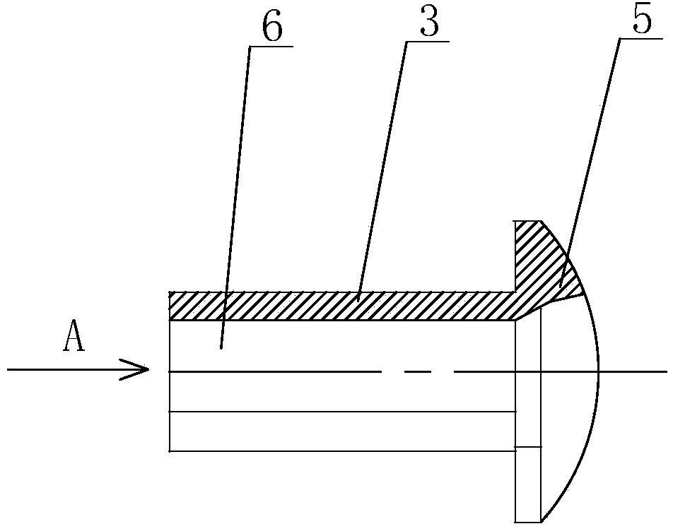 Special-shaped polygonal self-plugging rivet