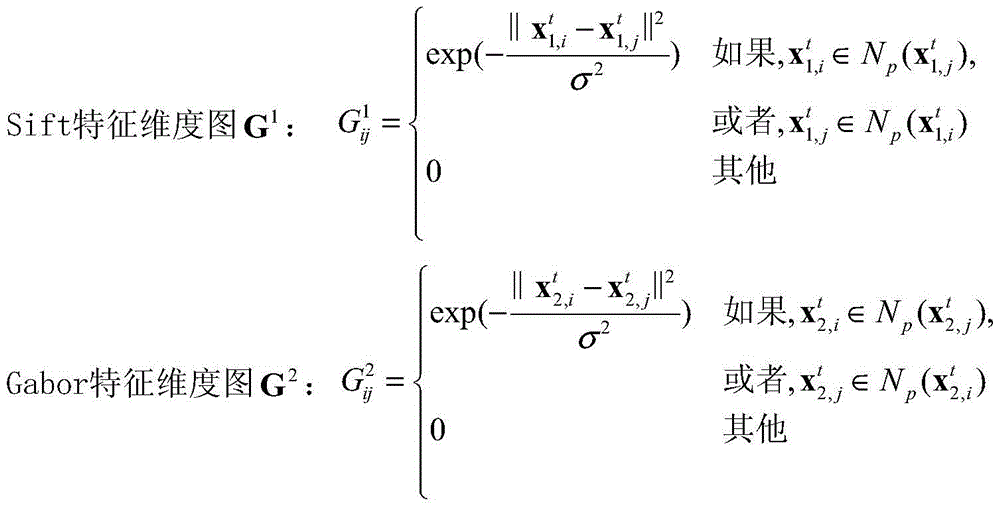 A classification method and device for multi-view cross-data domain image content recognition