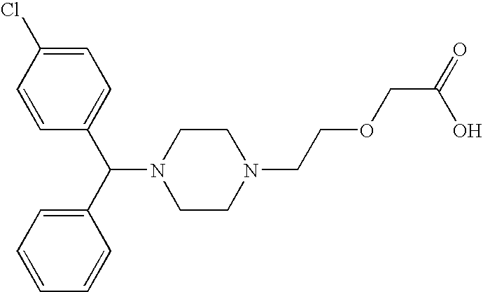 Method of selecting nonsedating H1-antagonists