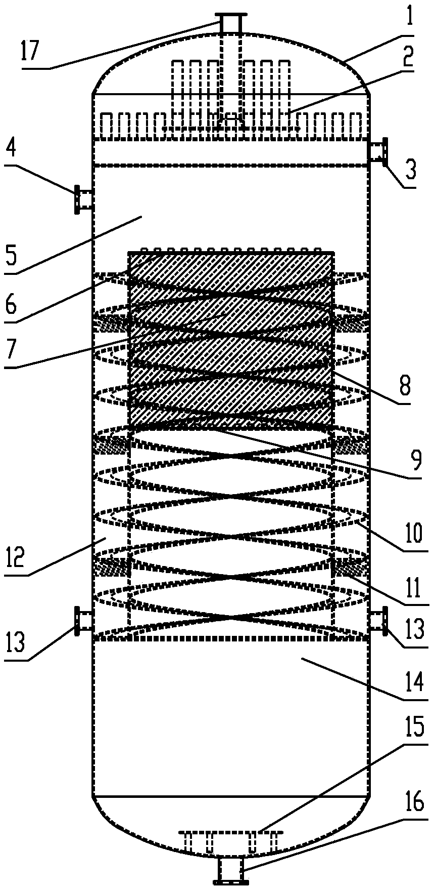 Liquefied natural gas re-condensation device