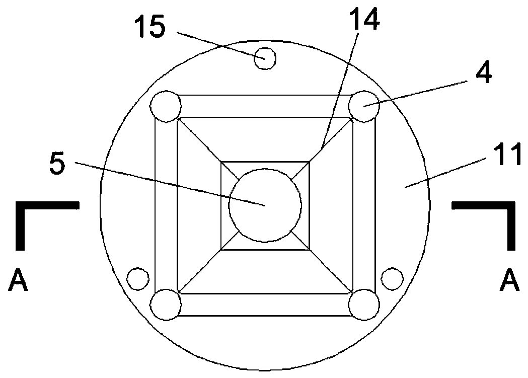 Monitoring device for Beidou positioning surface displacement