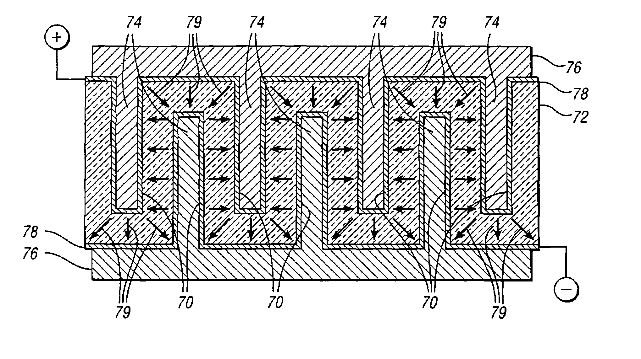 High-efficiency neutron detectors and methods of making same