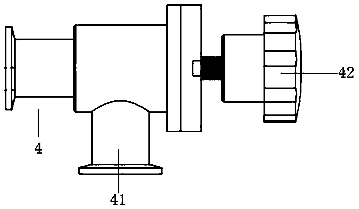 Experimental device for observing superconducting transition of superconductor