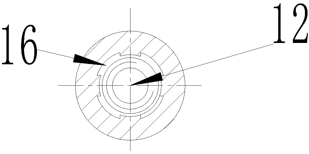 Implant with bone absorption resistance