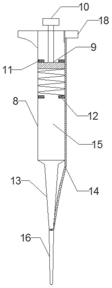 Freeze-drying preparation based on quantitative pipetting device