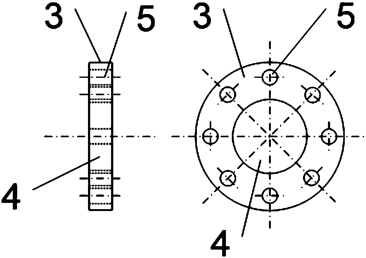 High-pressure air multi-tube concrete spraying device