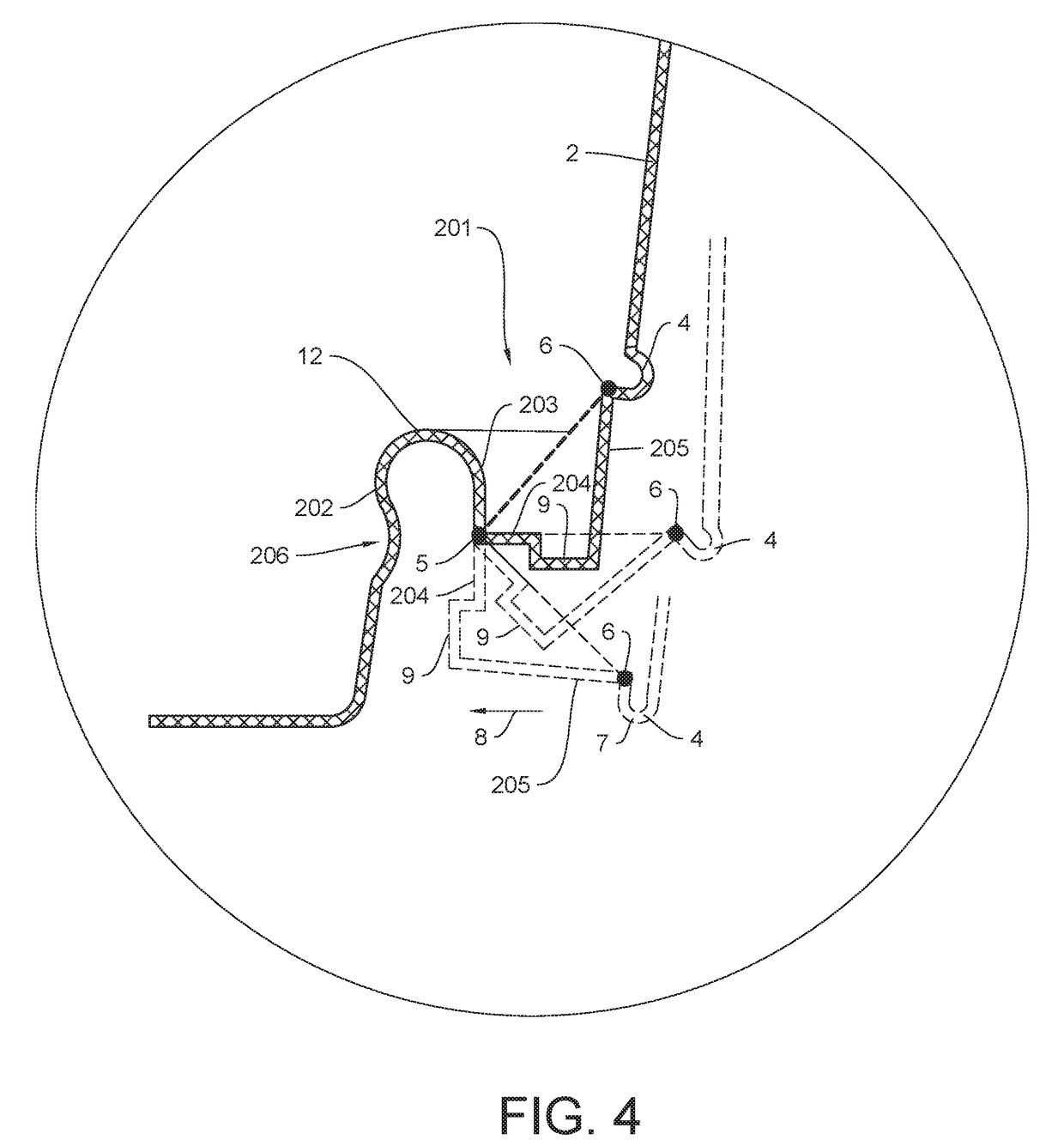 Locking Lid and Container Assembly with Manufacturing Method