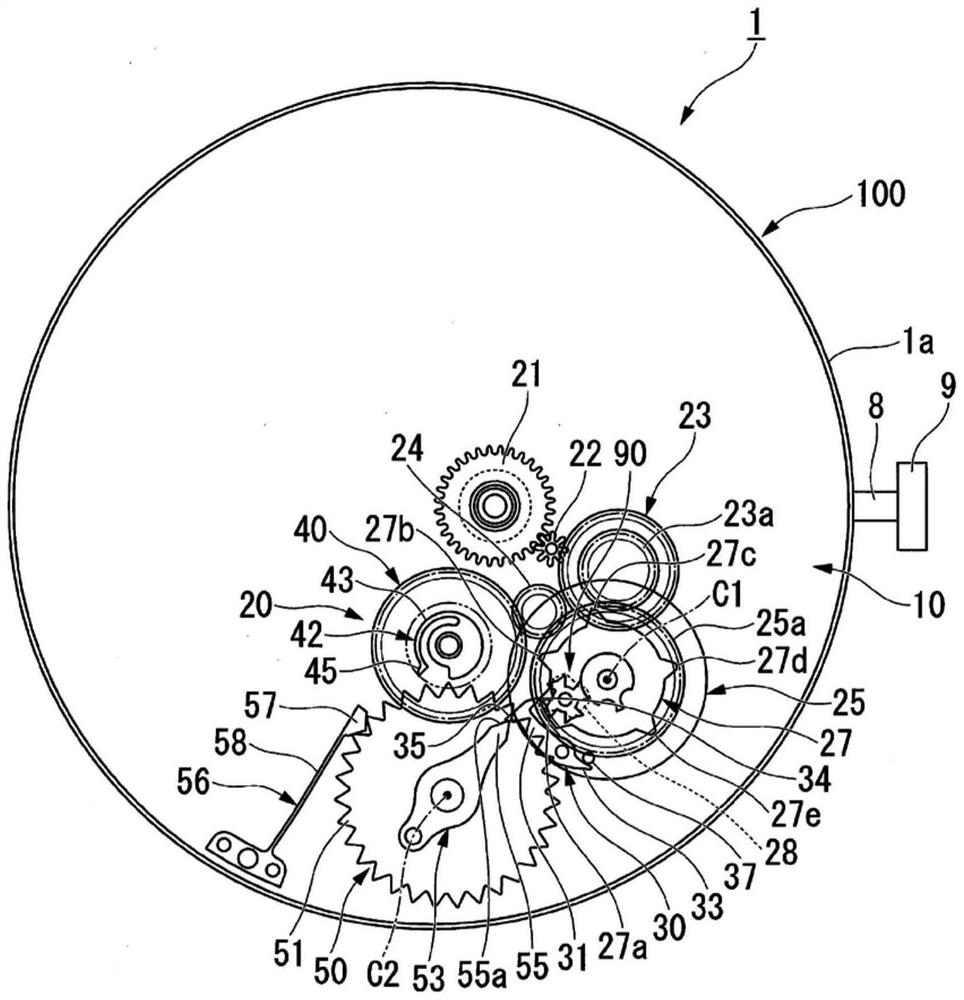 Calendar mechanisms, movements and timepieces