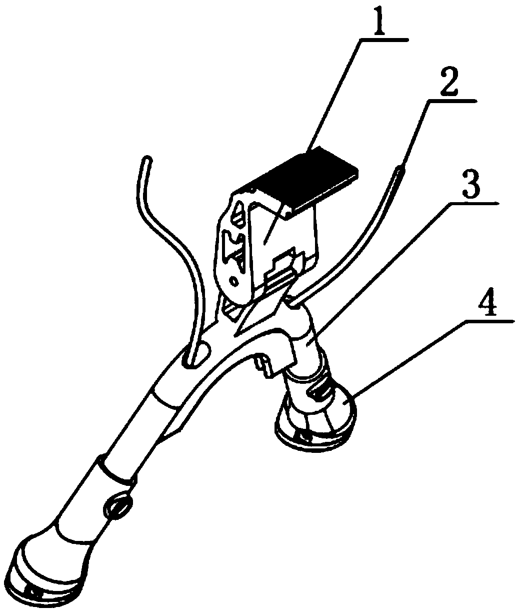 Intelligent bicycle supporting leg with sensor