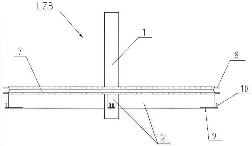 Super-high performance concrete frame structure fabricated building and construction method thereof