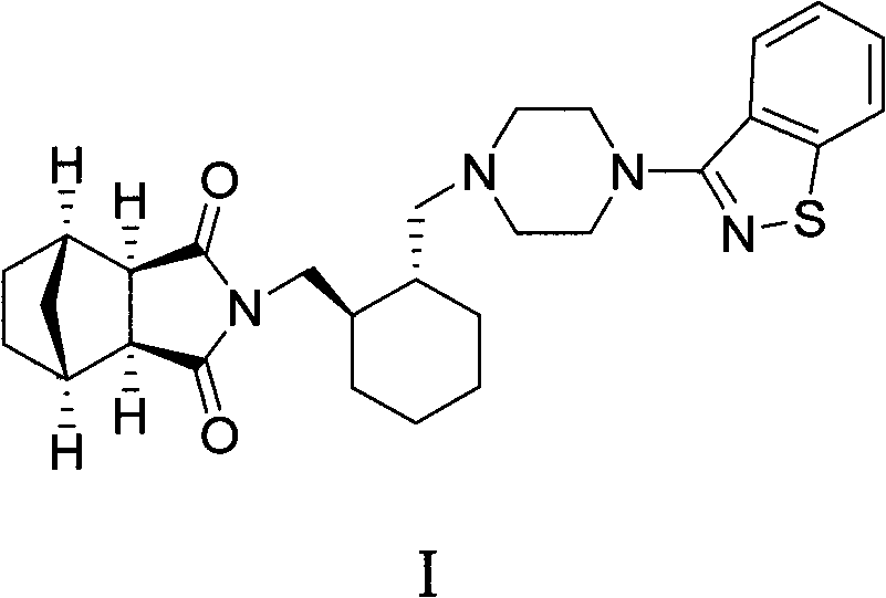 Method for preparing lurasidone