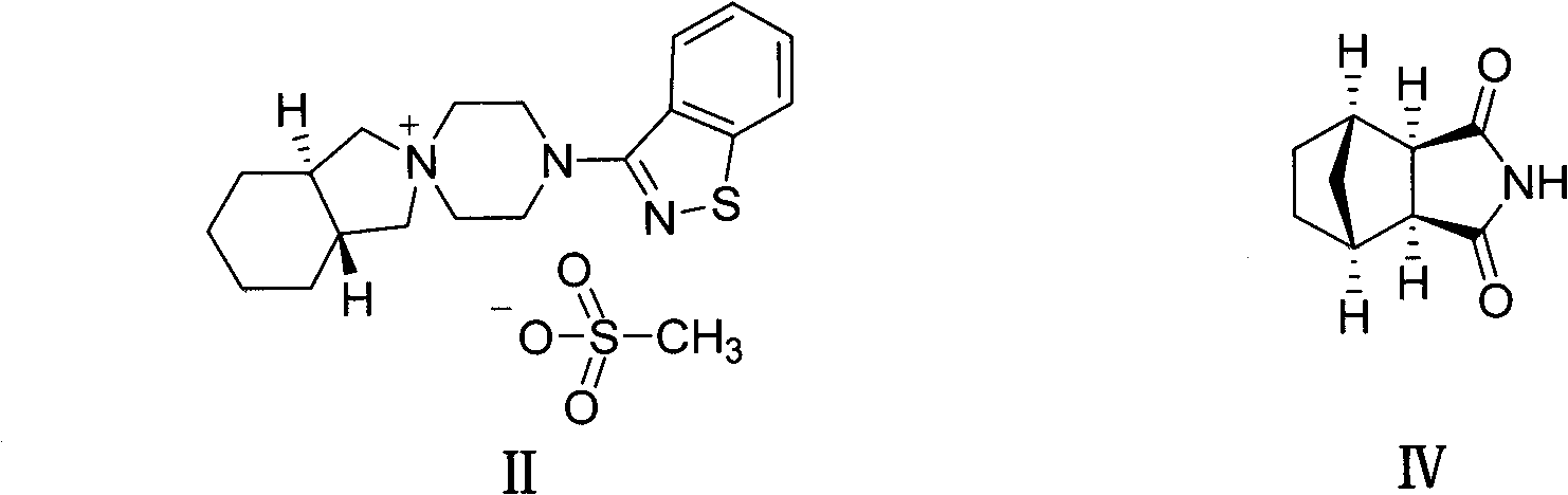 Method for preparing lurasidone