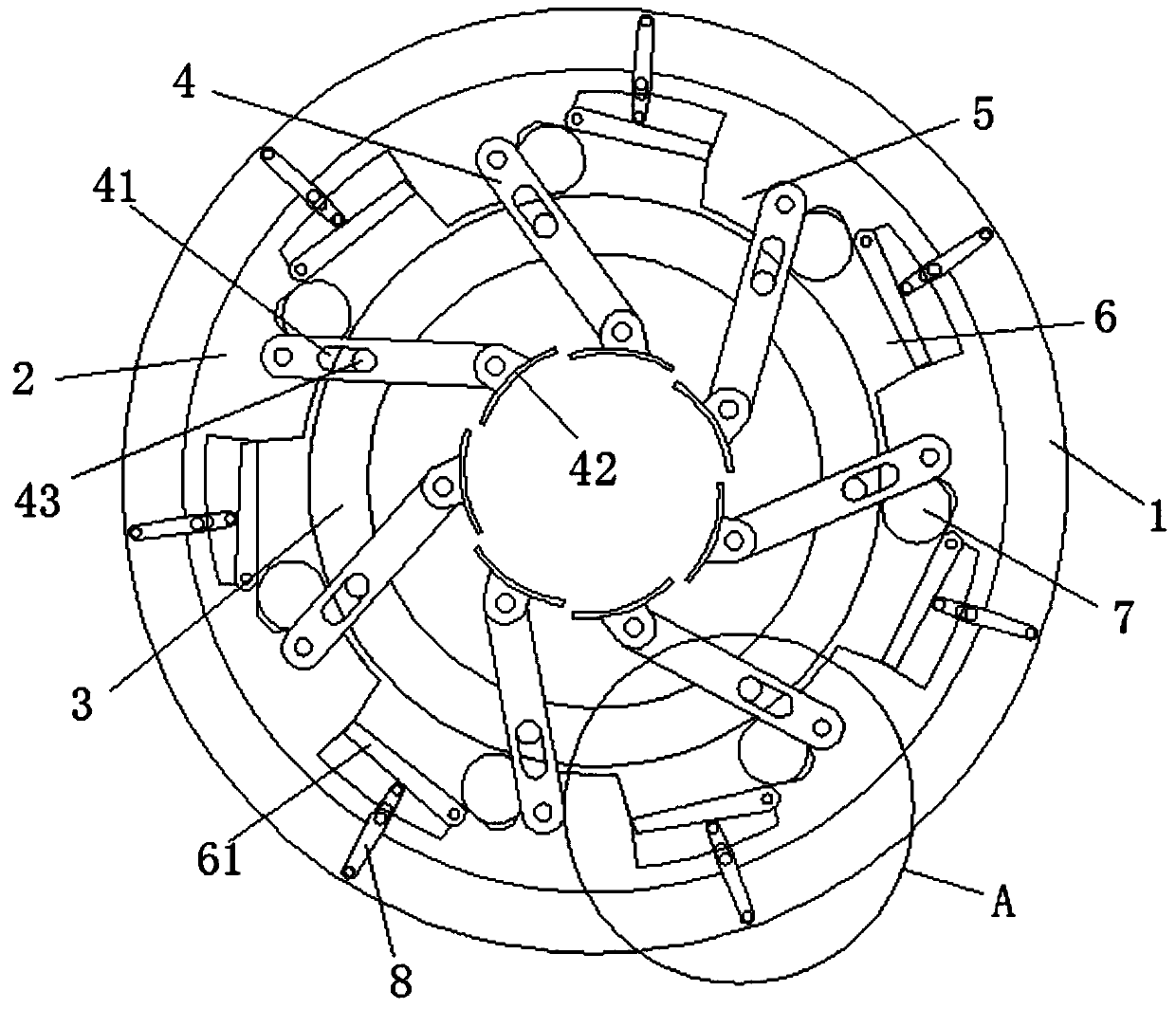 Power cable tension detection device