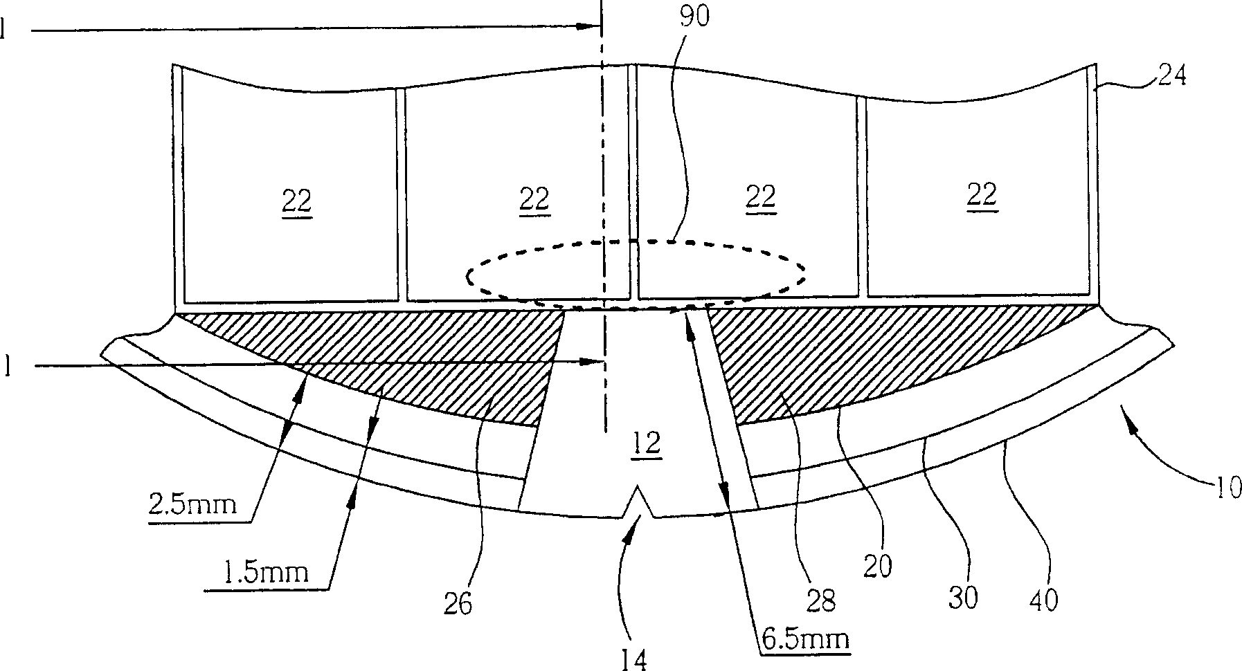 Method for reducing wafer harm caused by shallow slot insulation chemical mechanical polishing technique