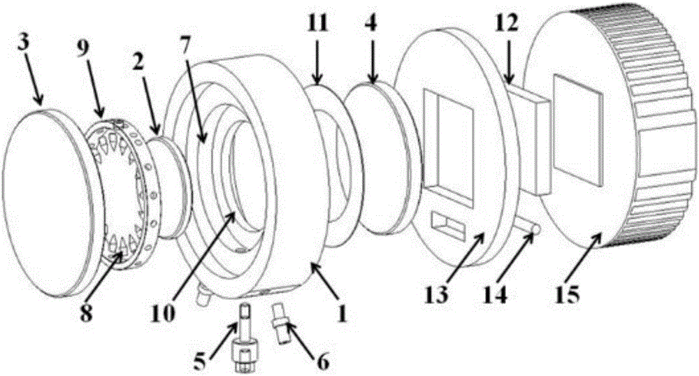 Hybrid-electrode Pockel's cell and time-sharing loop-sharing driving method