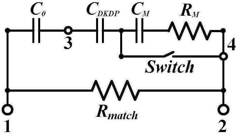 Hybrid-electrode Pockel's cell and time-sharing loop-sharing driving method