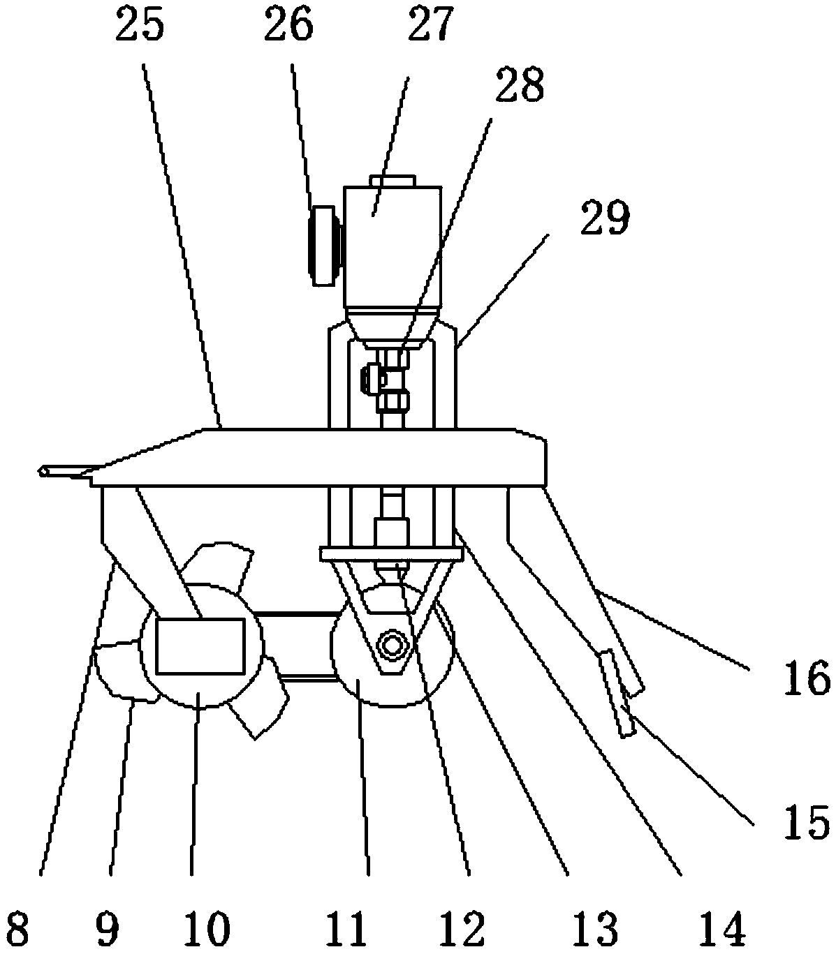 Integrated agricultural equipment