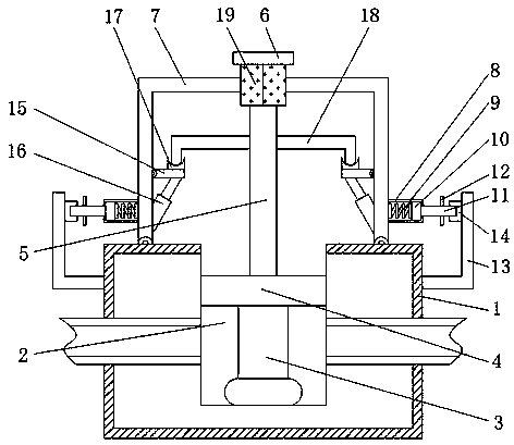 Control water valve convenient to replace