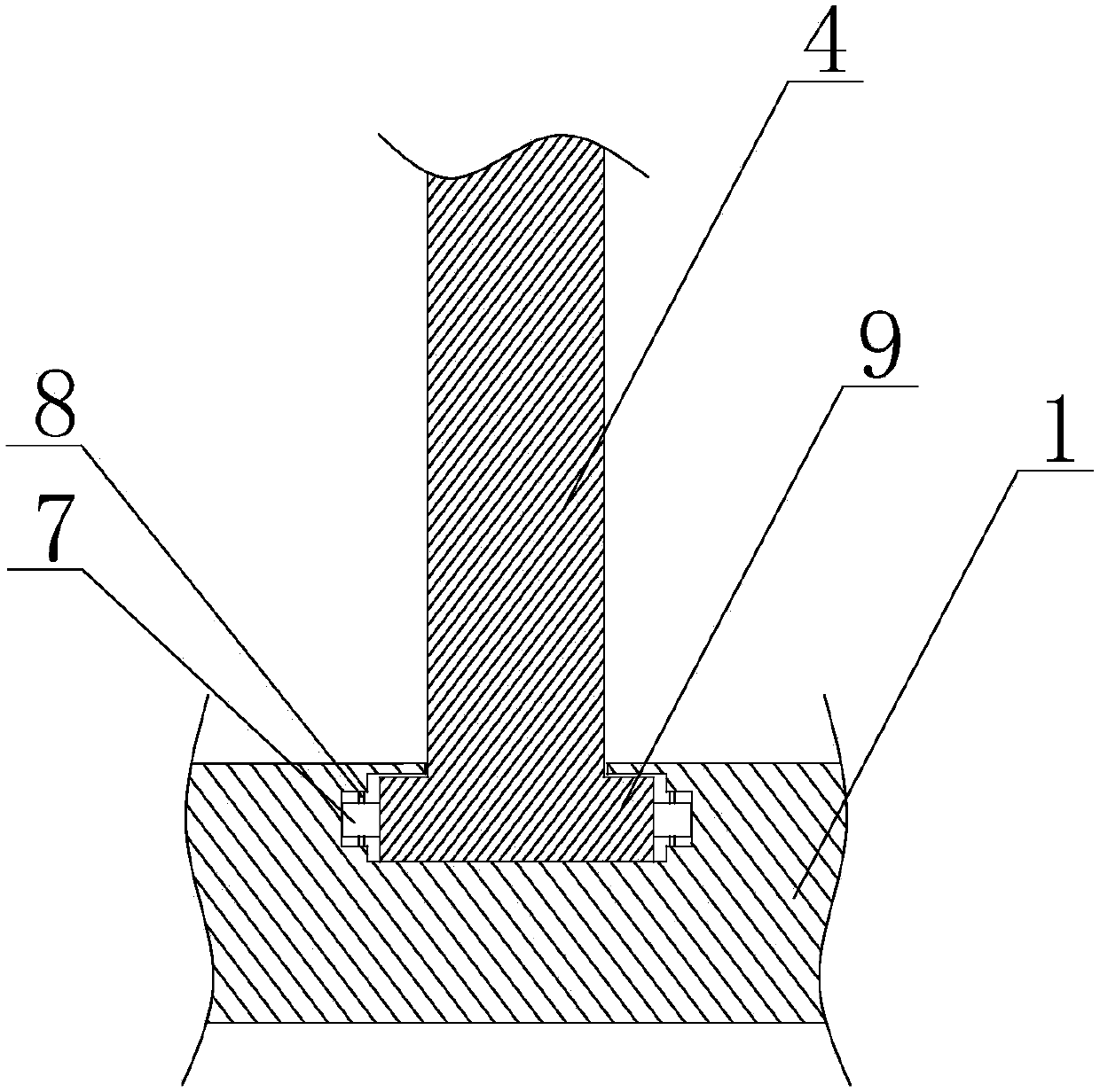 Mechanism for clamping cable