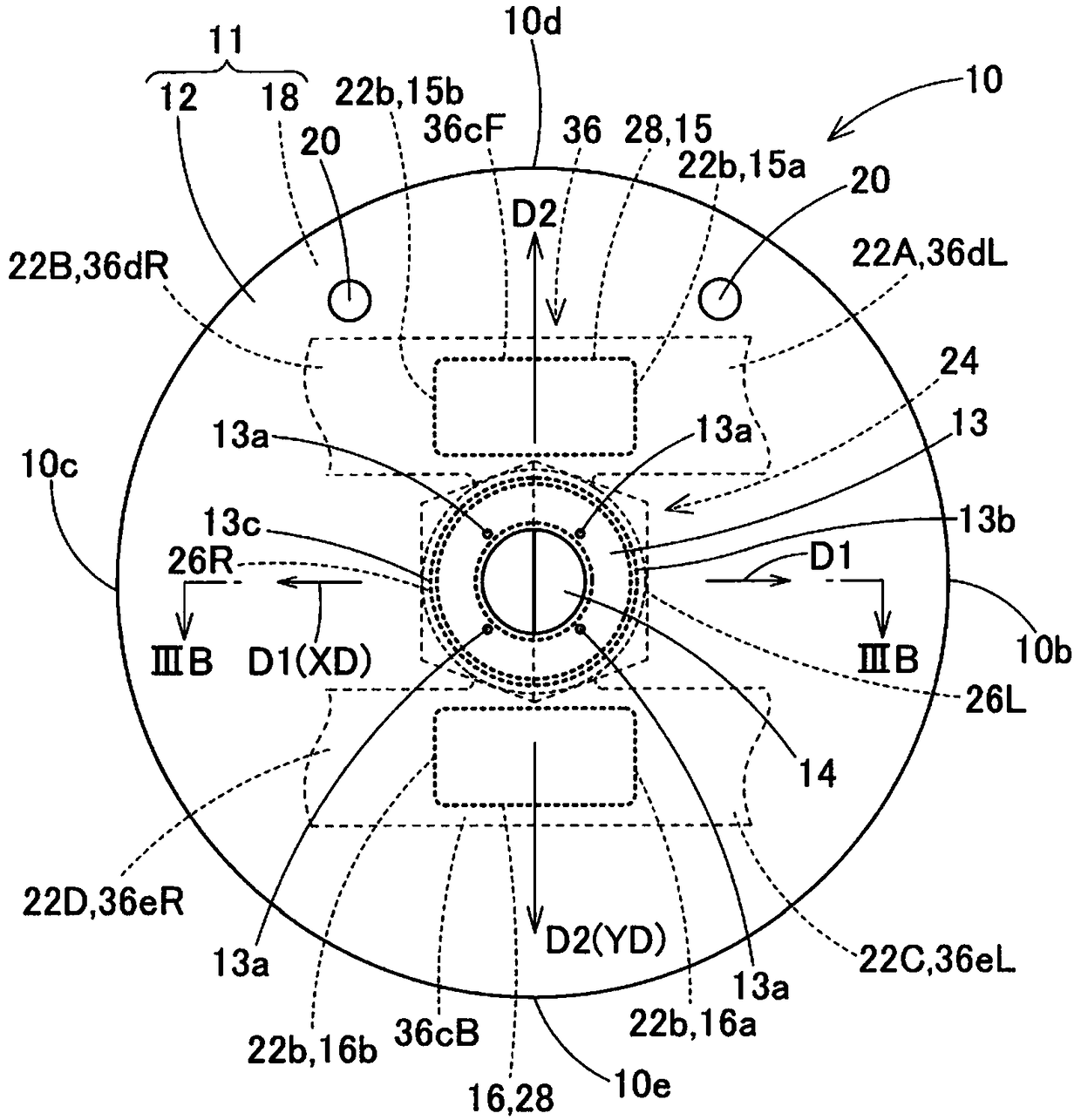 Method of folding an airbag for a driver's seat