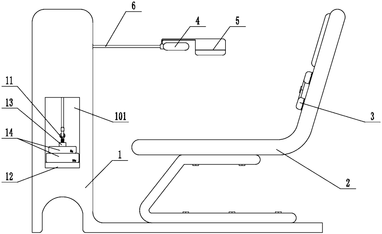 Upper limb muscle exercising device for sports training