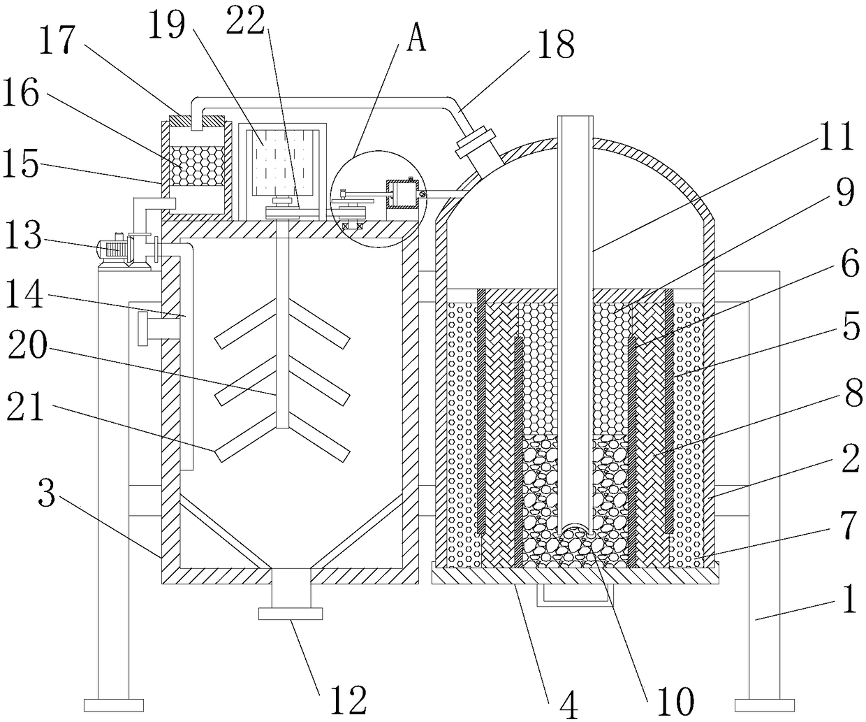 Energy-saving water softening treatment device