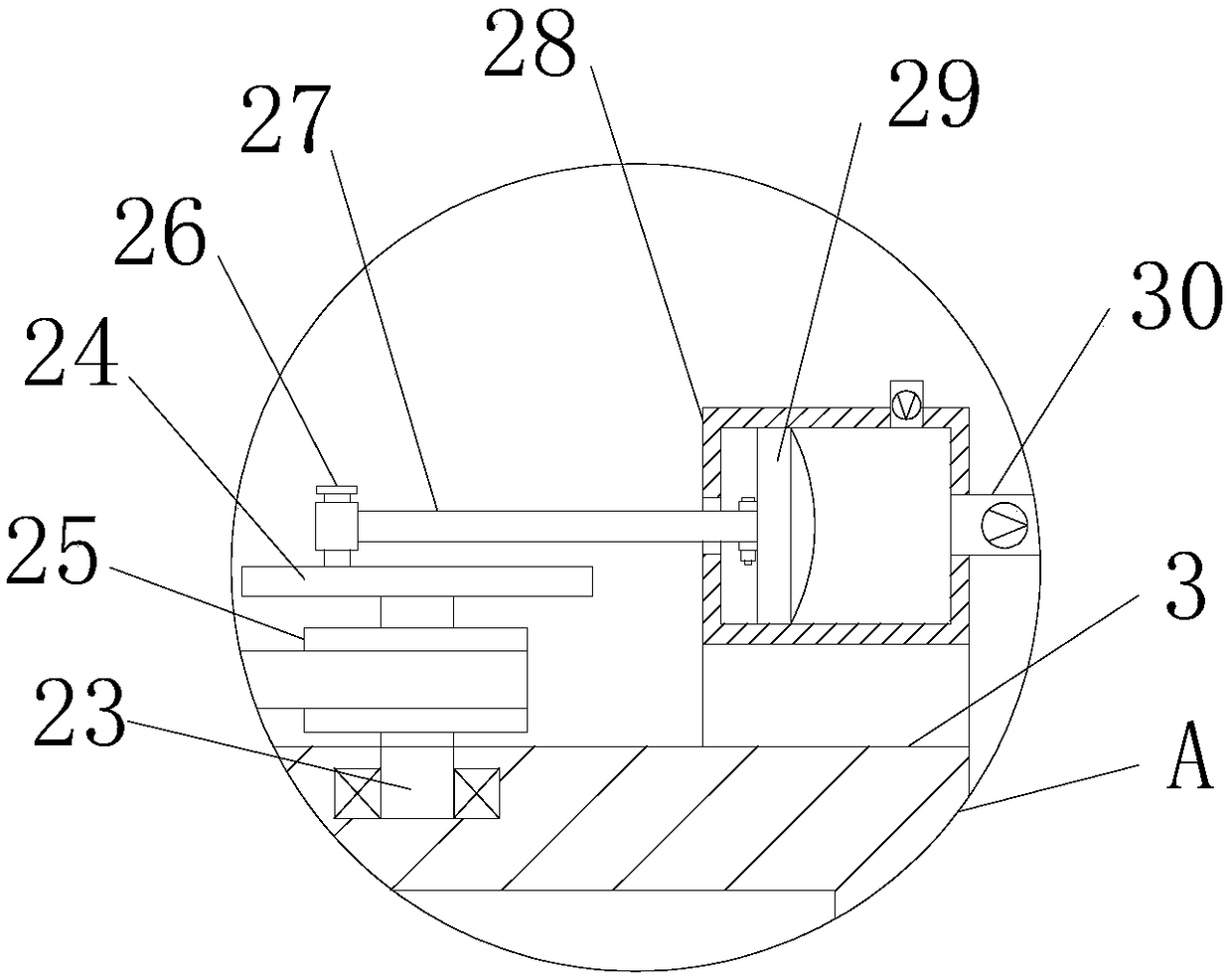 Energy-saving water softening treatment device