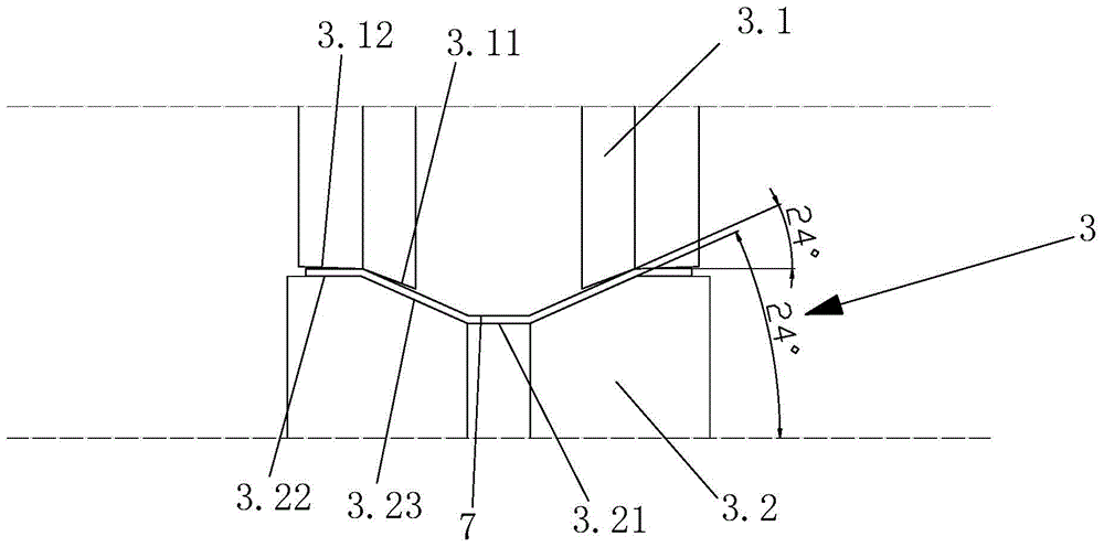 A hat-shaped steel forming system