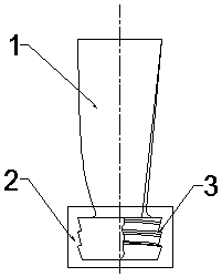 A multi-functional comprehensive measuring tool for blades based on two thimbles