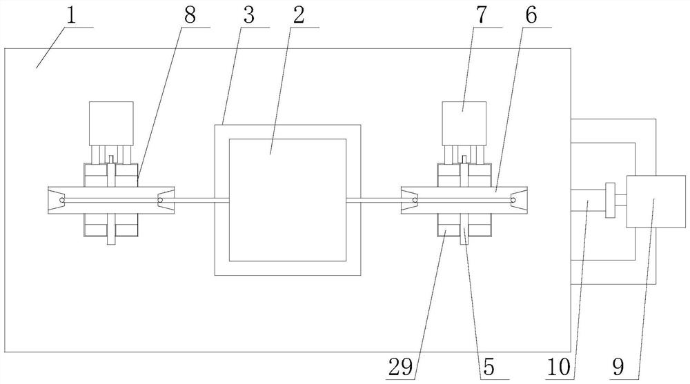 Auxiliary device of number tube machine