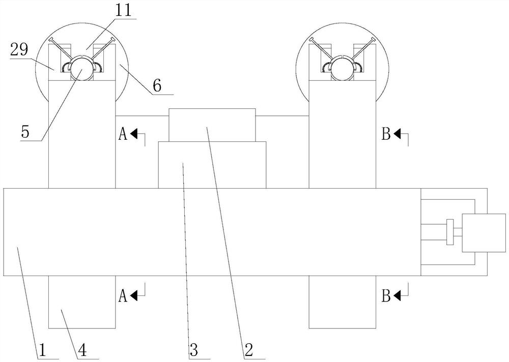 Auxiliary device of number tube machine