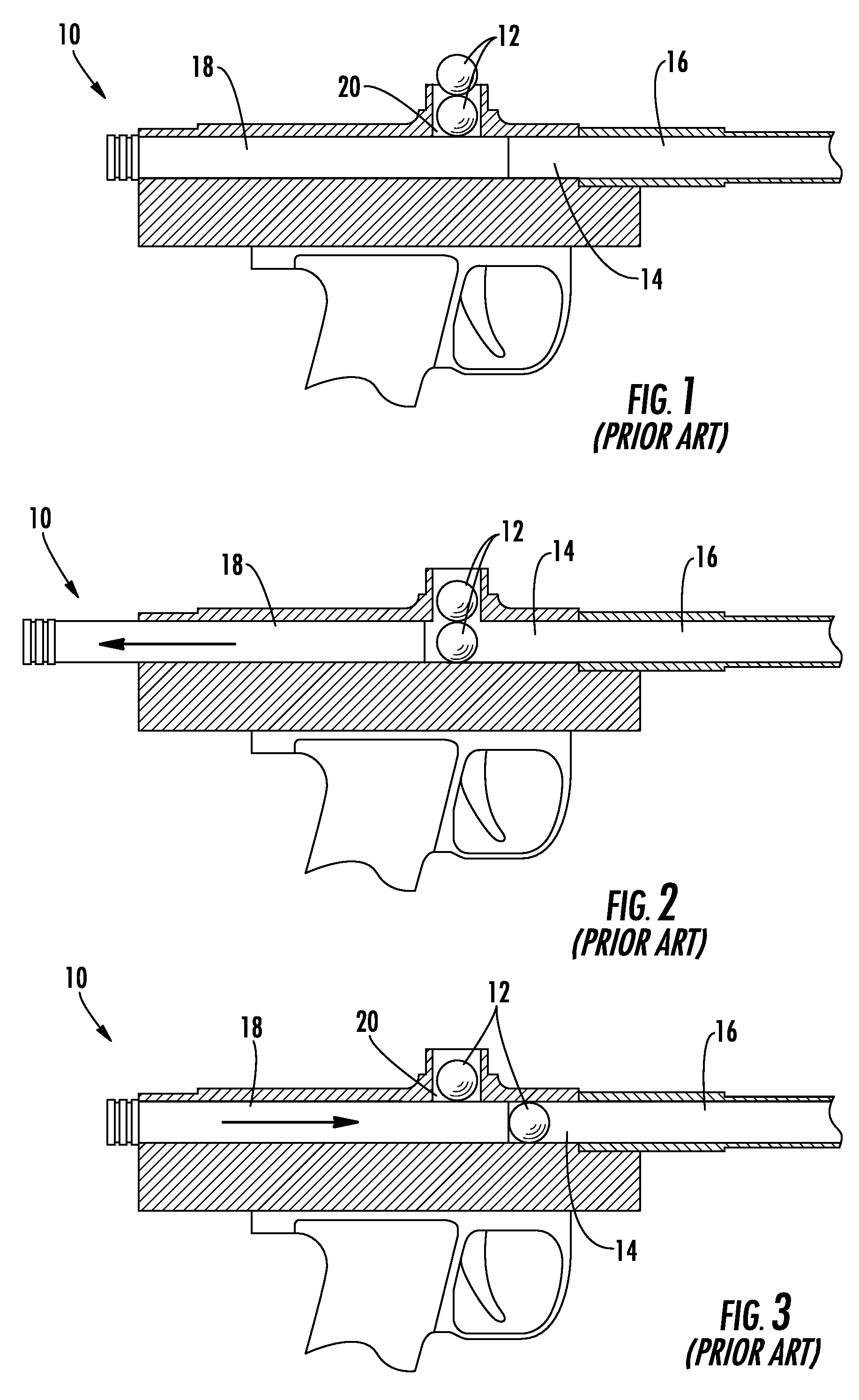 Rotary transfer device for a paintball marker