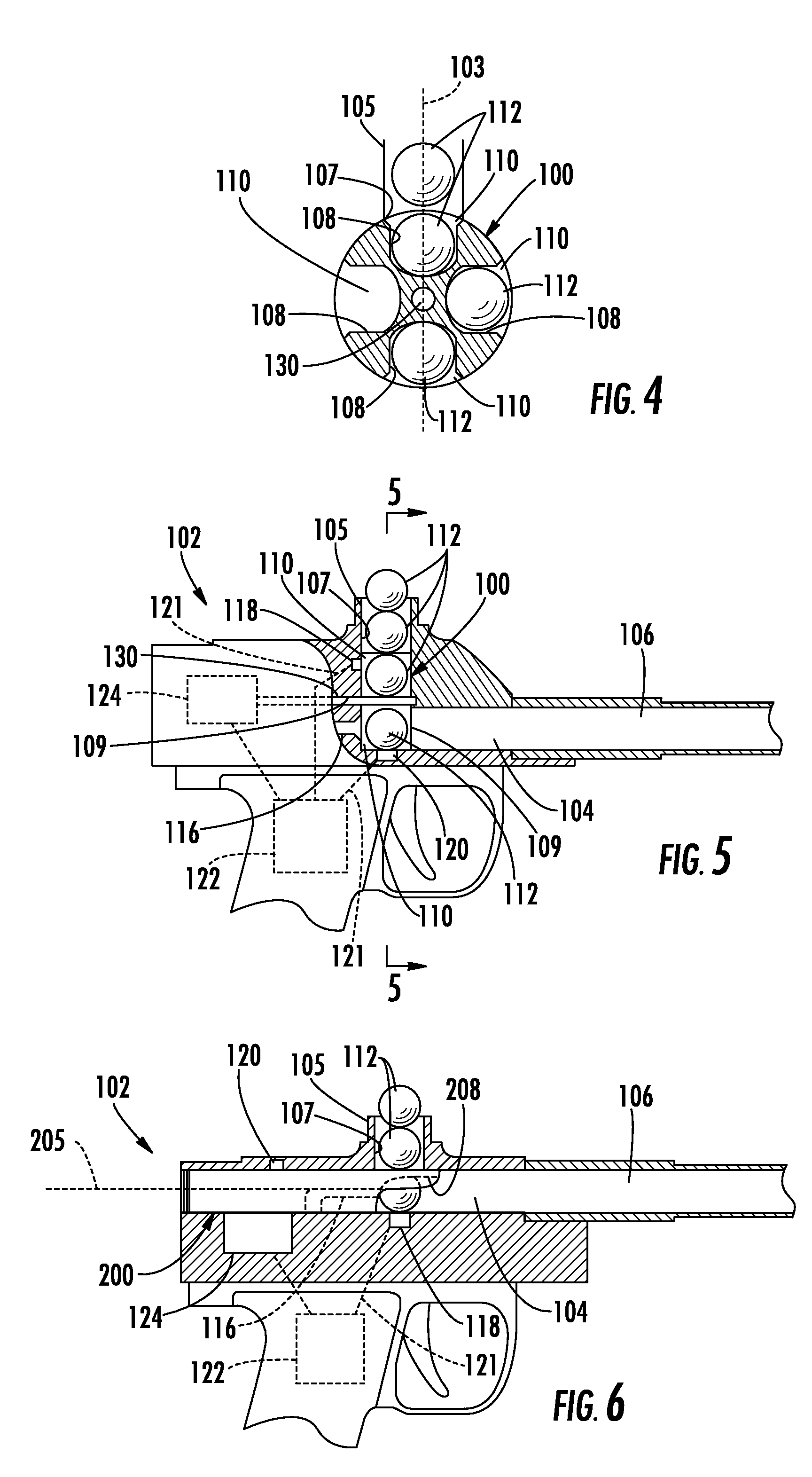 Rotary transfer device for a paintball marker