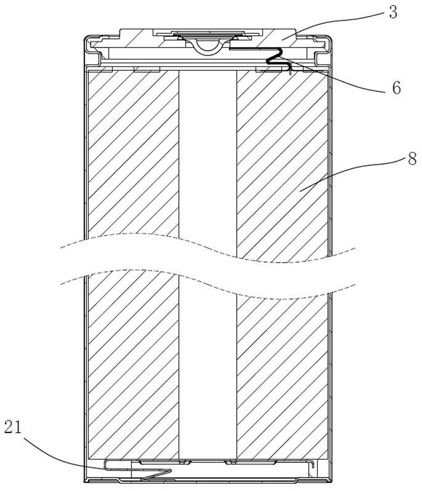 Circular lithium battery and production method thereof