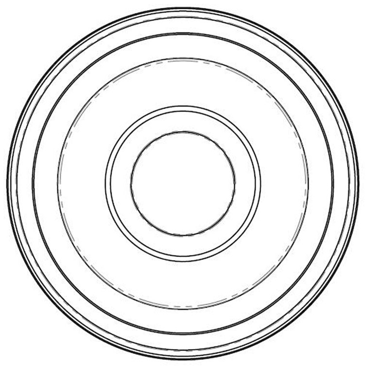 Circular lithium battery and production method thereof