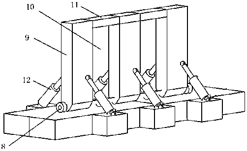 Offshore floating type scenery wave comprehensive power generation device