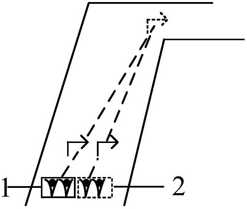 Vehicle-mounted eye-level display device and method