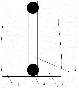 Method for controlling welding cracks of ultrathin tantalum and molybdenum dissimilar materials