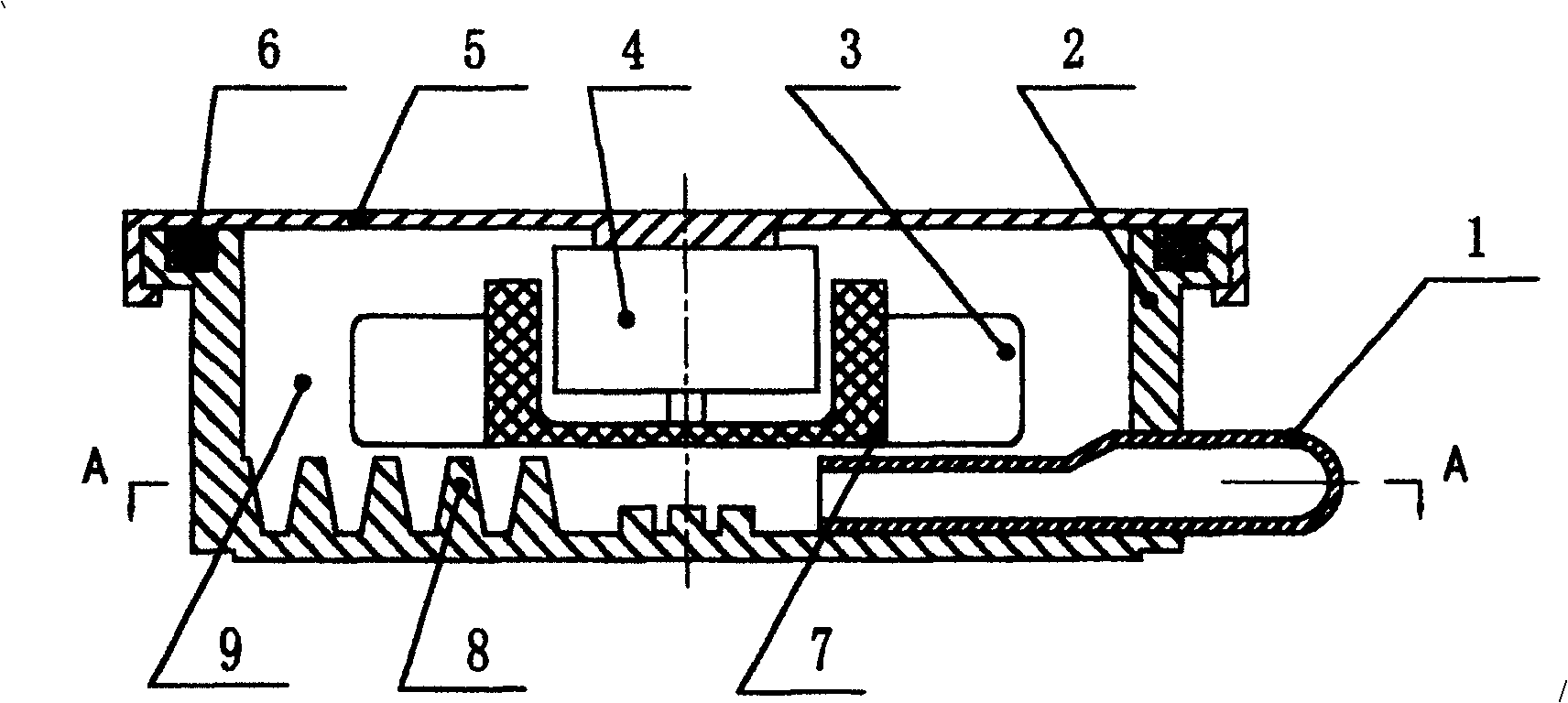 Miniature heat-collecting pump