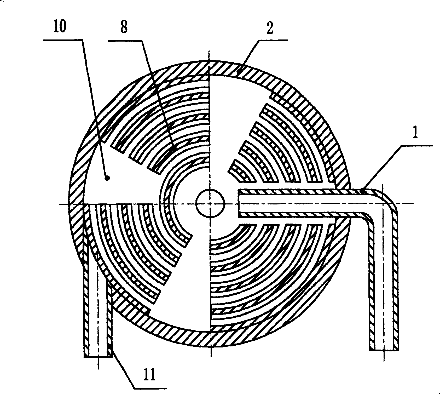 Miniature heat-collecting pump