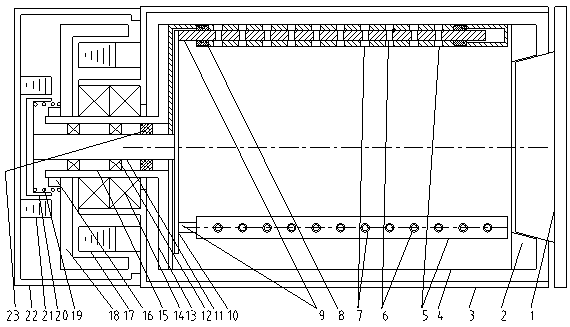 Water switch device of water-saving drum type washing machine, and drum type washing machine