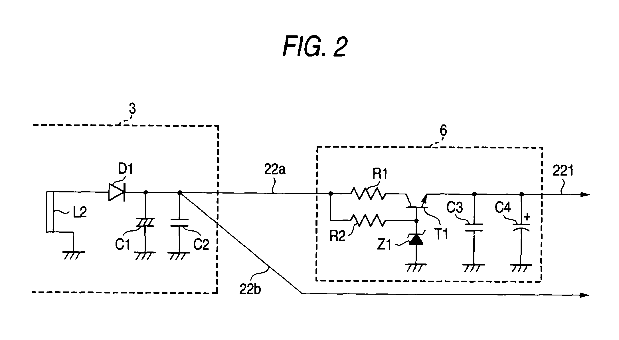 Liquid crystal television receiver