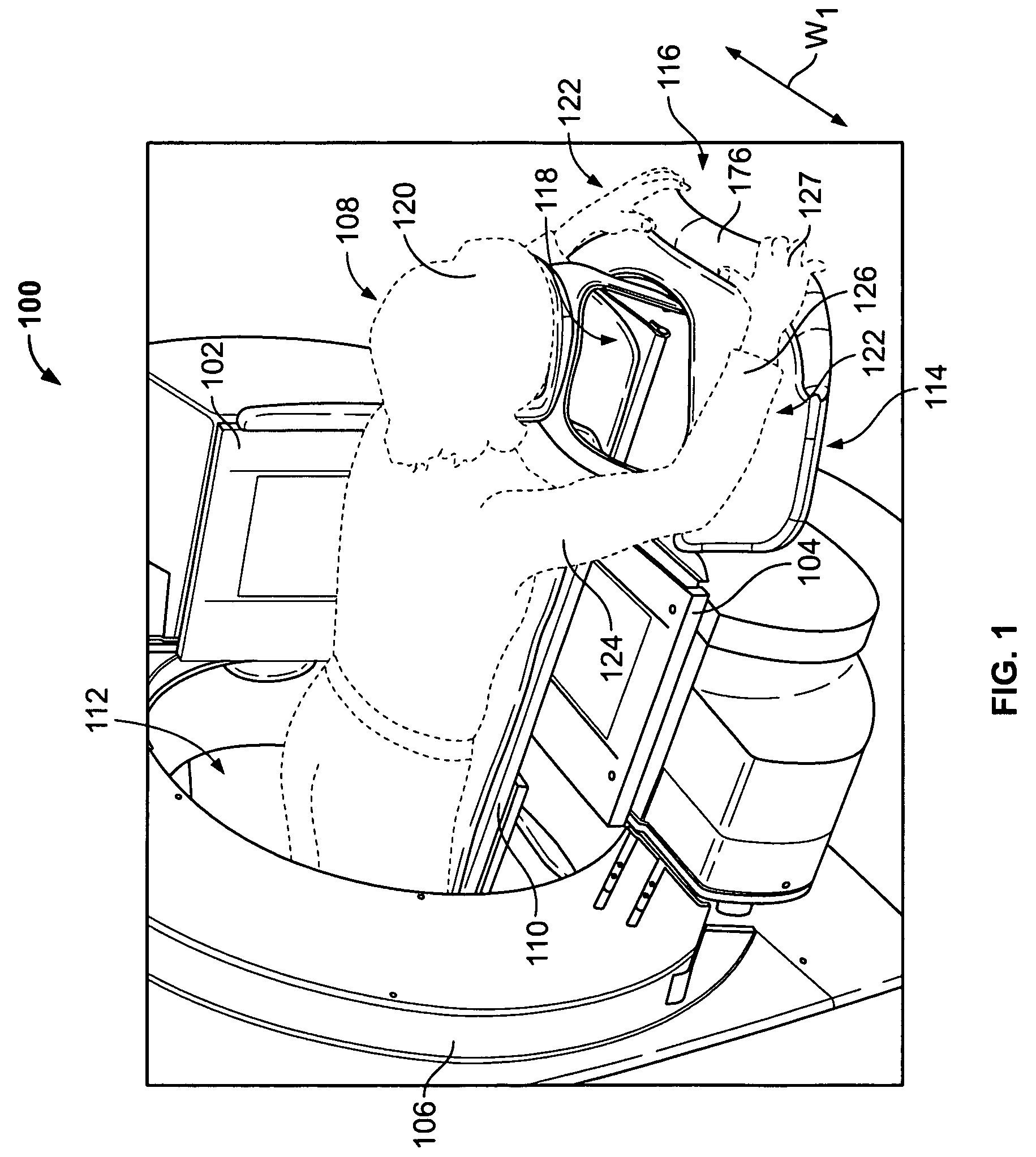 Apparatus for supporting a patient in a prone position during diagnostic imaging