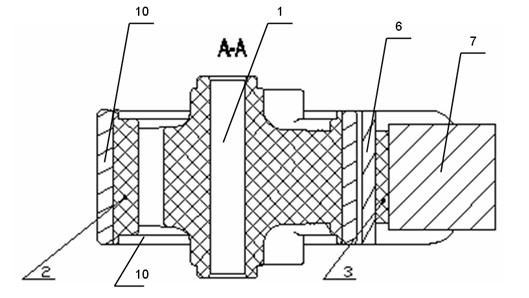 Vibration absorber assembly for automobile engine