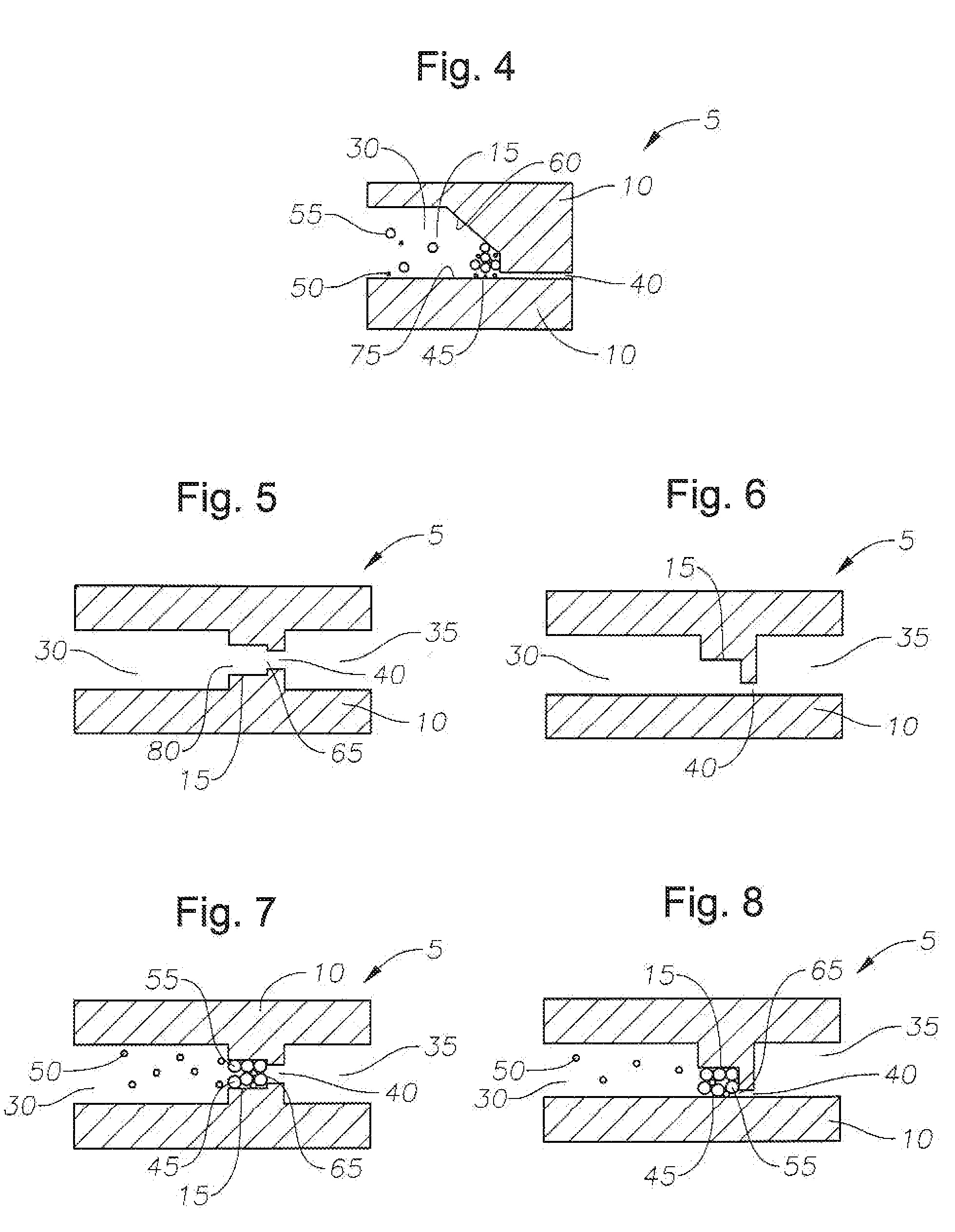 Nano-fluidic Trapping Device for Surface-Enhanced Raman Spectroscopy