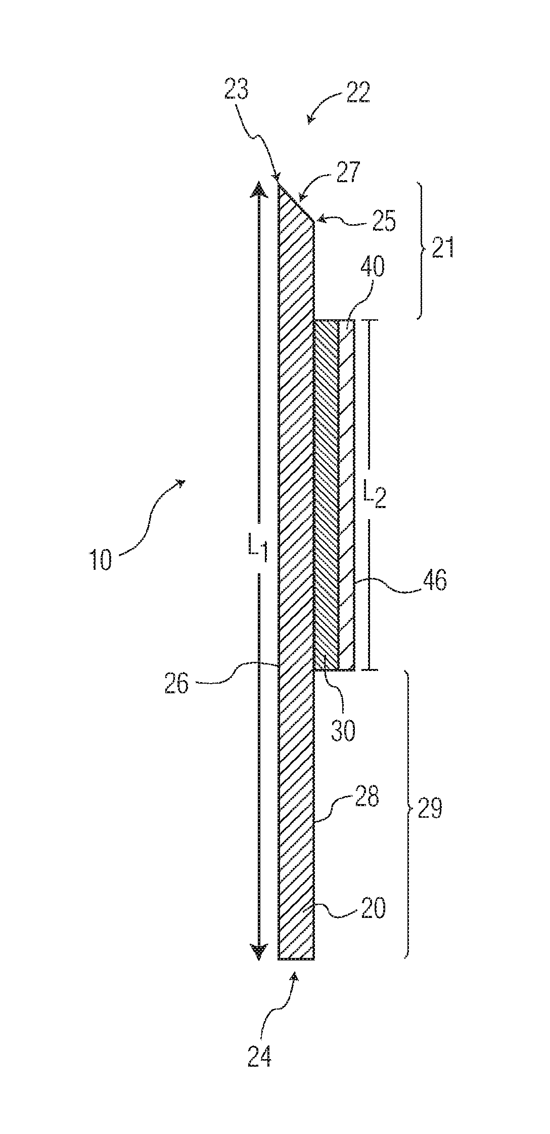 Dampened creping blade